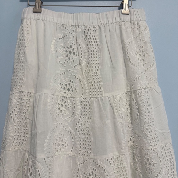 Sundance Ensenada White Skirt‎ Size M - Picture 3 of 10